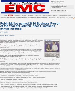 EMC Business Person Article